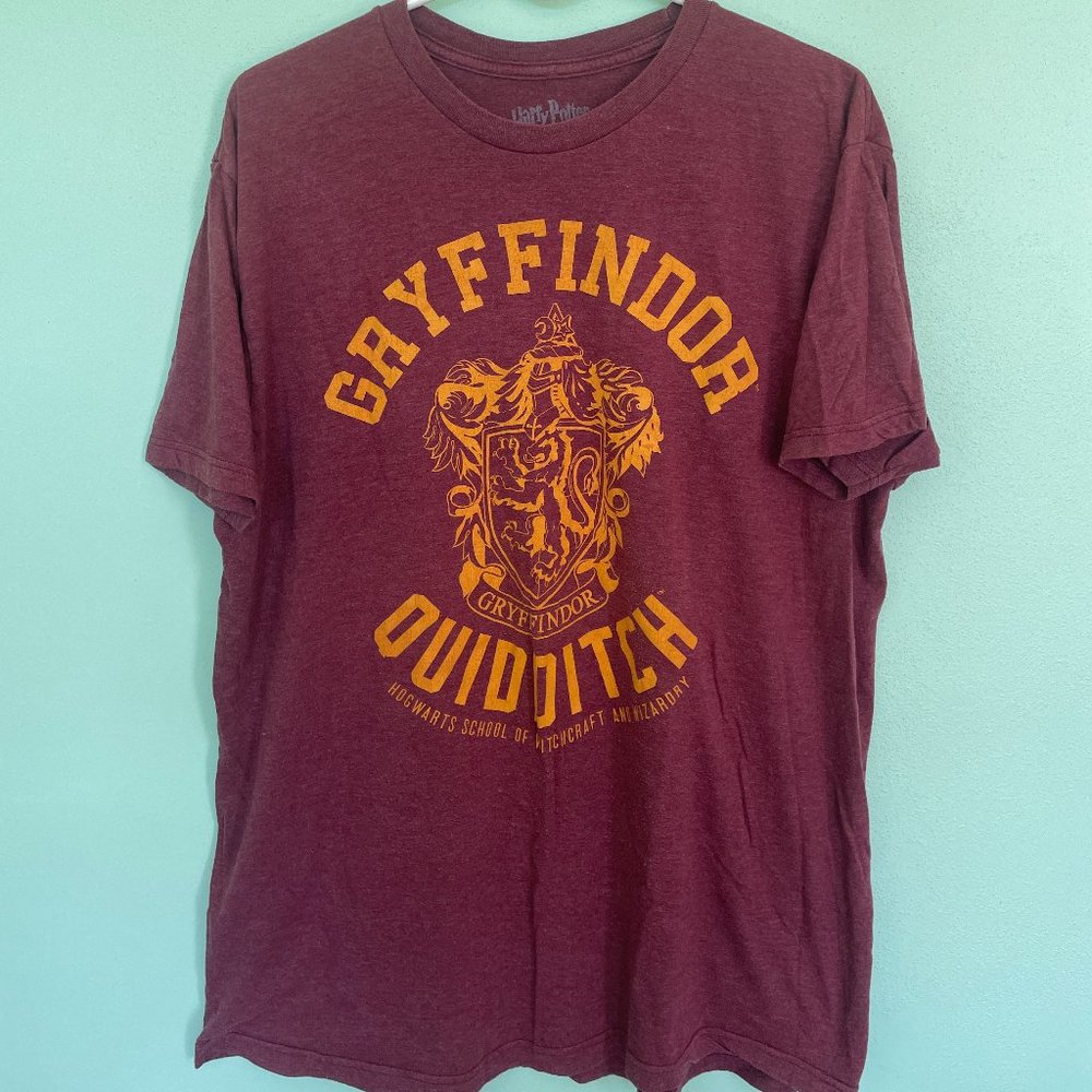Gryffindor Quidditch Graphic Tee, Size XL